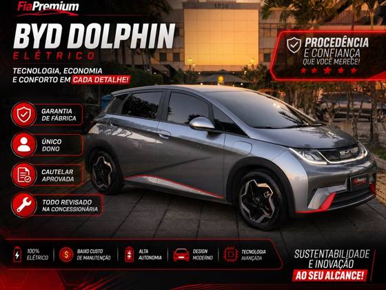 BYD DOLPHIN 44,9 KW ELÉTRICO BYD DOLPHIN 44,9 KW ELÉTRICO